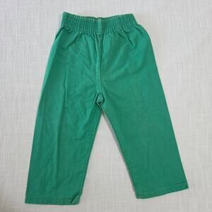 Vintage Green Cotton Pants 24 months
